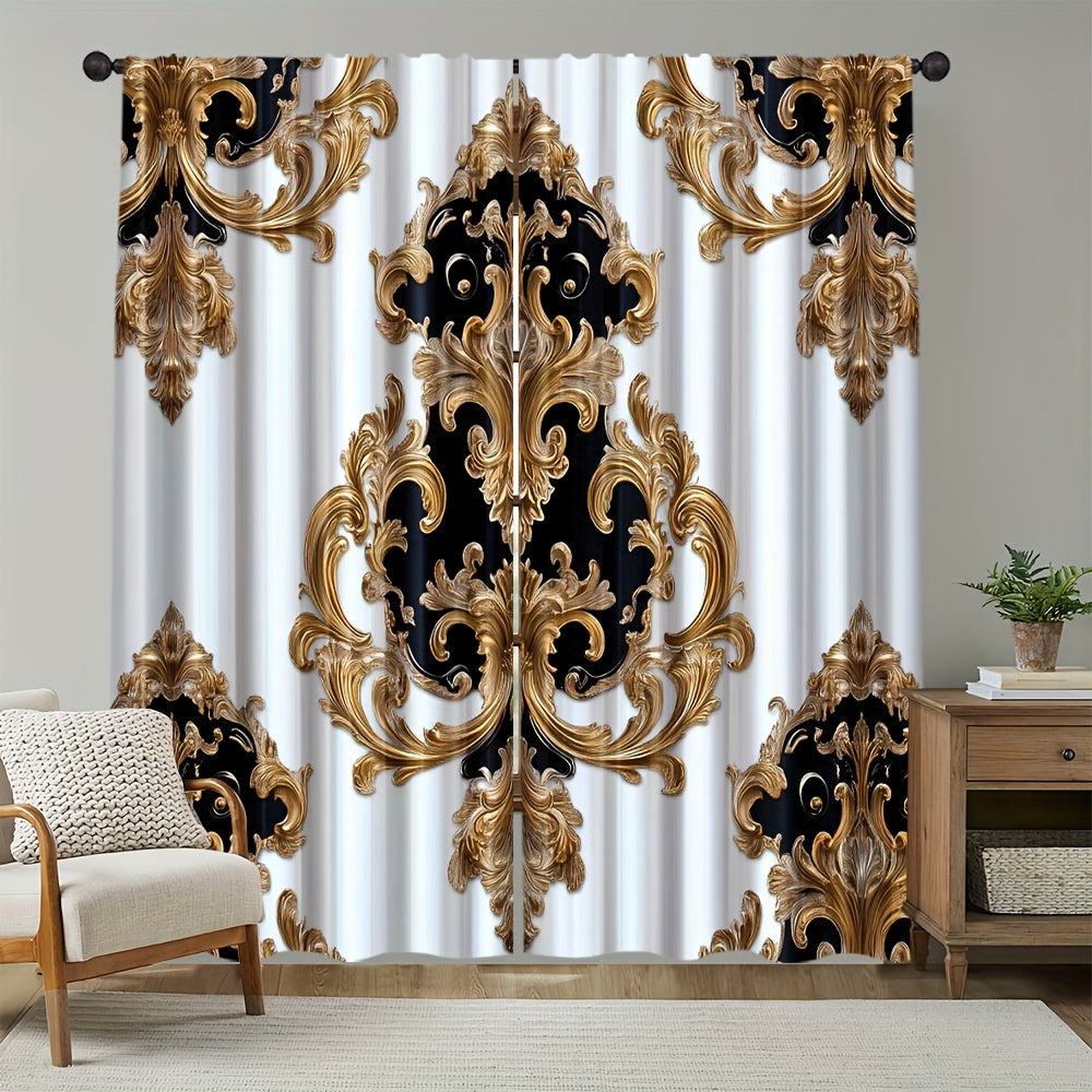 Boho Floral Curtains