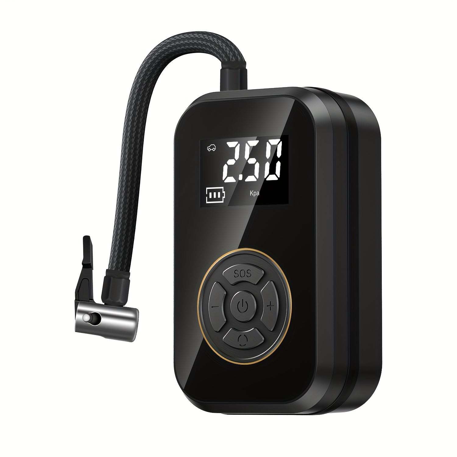 Car Air Compressor - 1 Portable, Inflator Wireless Handheld Pump