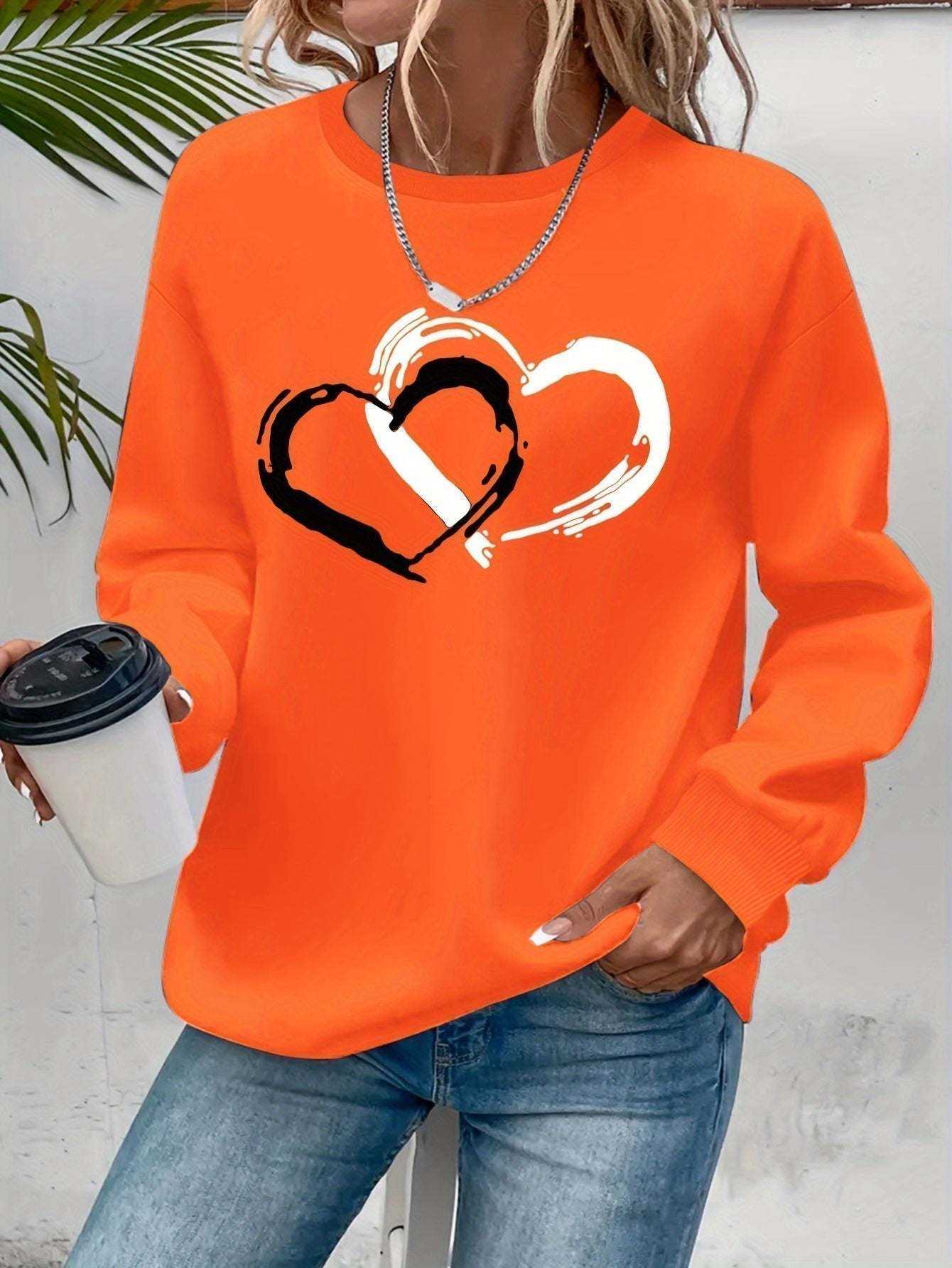 Women Round Neck Sweatshirt