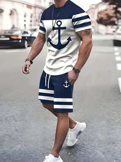 Mens Casual Anchor 