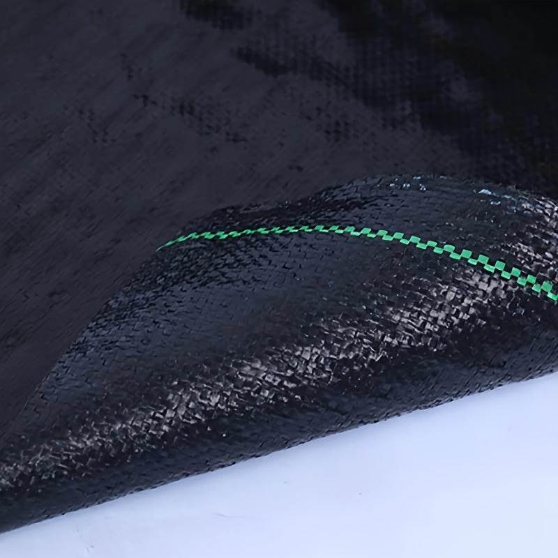 Heavy-Duty Black Garden Fabric - Weed Barrier & Ground Cover