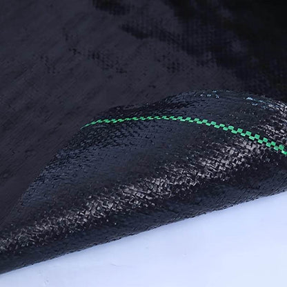 Heavy-Duty Black Garden Fabric - Weed Barrier & Ground Cover