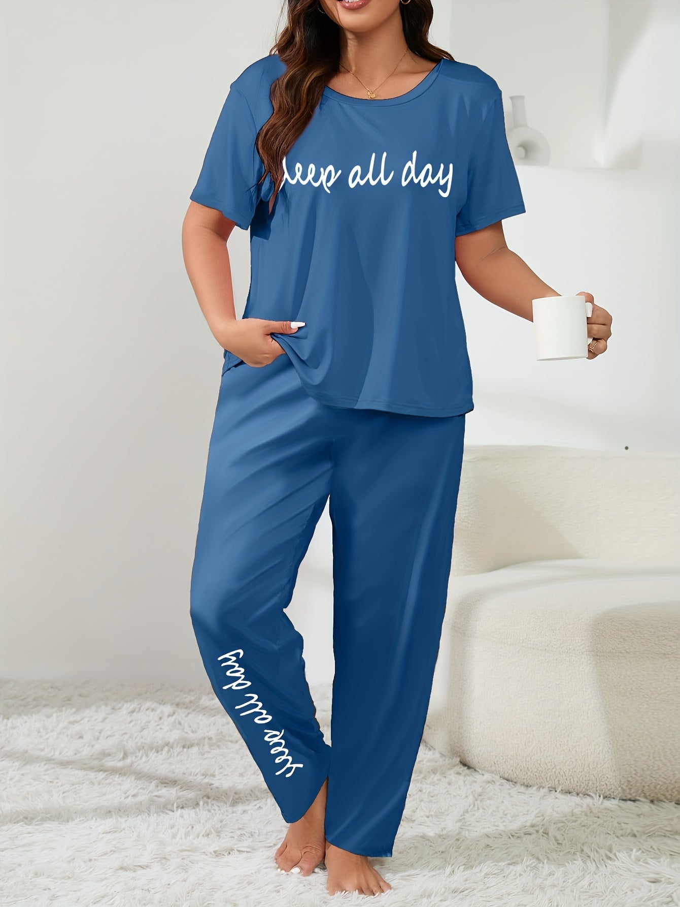 Plus Size Lounge Set