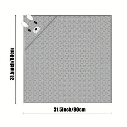 Cartoon Kids Bath Towel - Soft, Absorbent, Skin-Friendly