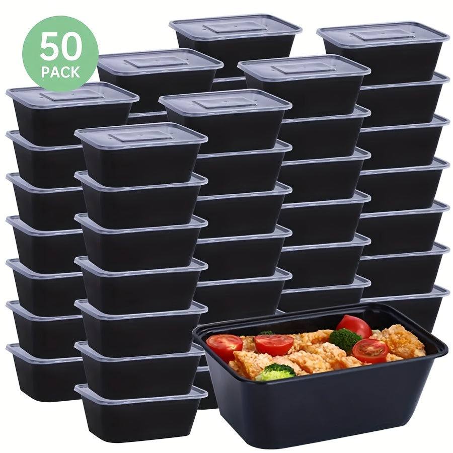 Plastic Food Containers - BPA-Free, Leakproof & Microwave Safe