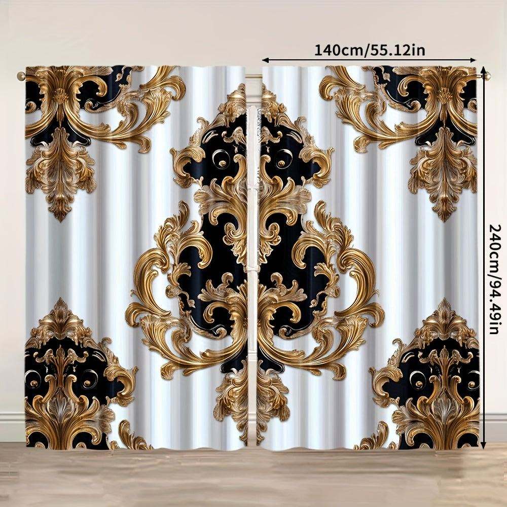 Boho Floral Curtains