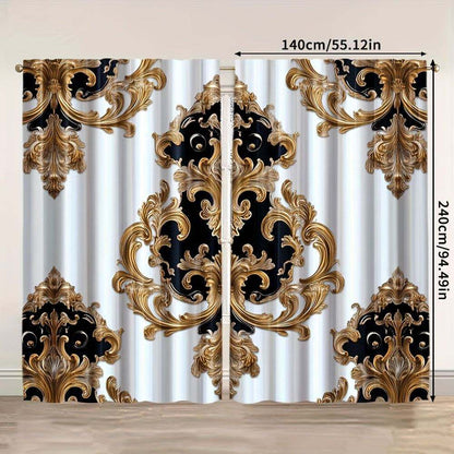 Boho Floral Curtains