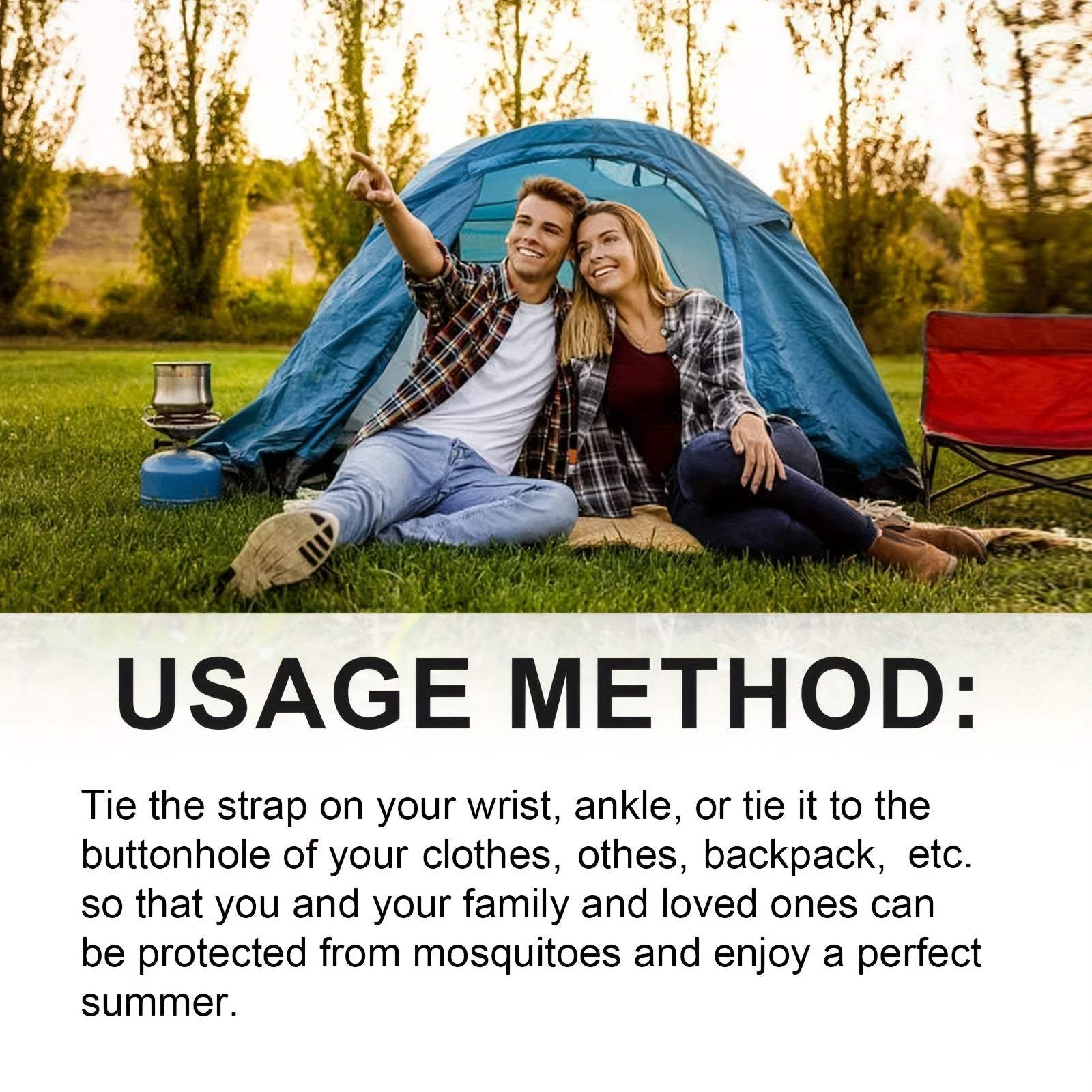 Mosquito Repellent Wristband - Comfortable & Effective