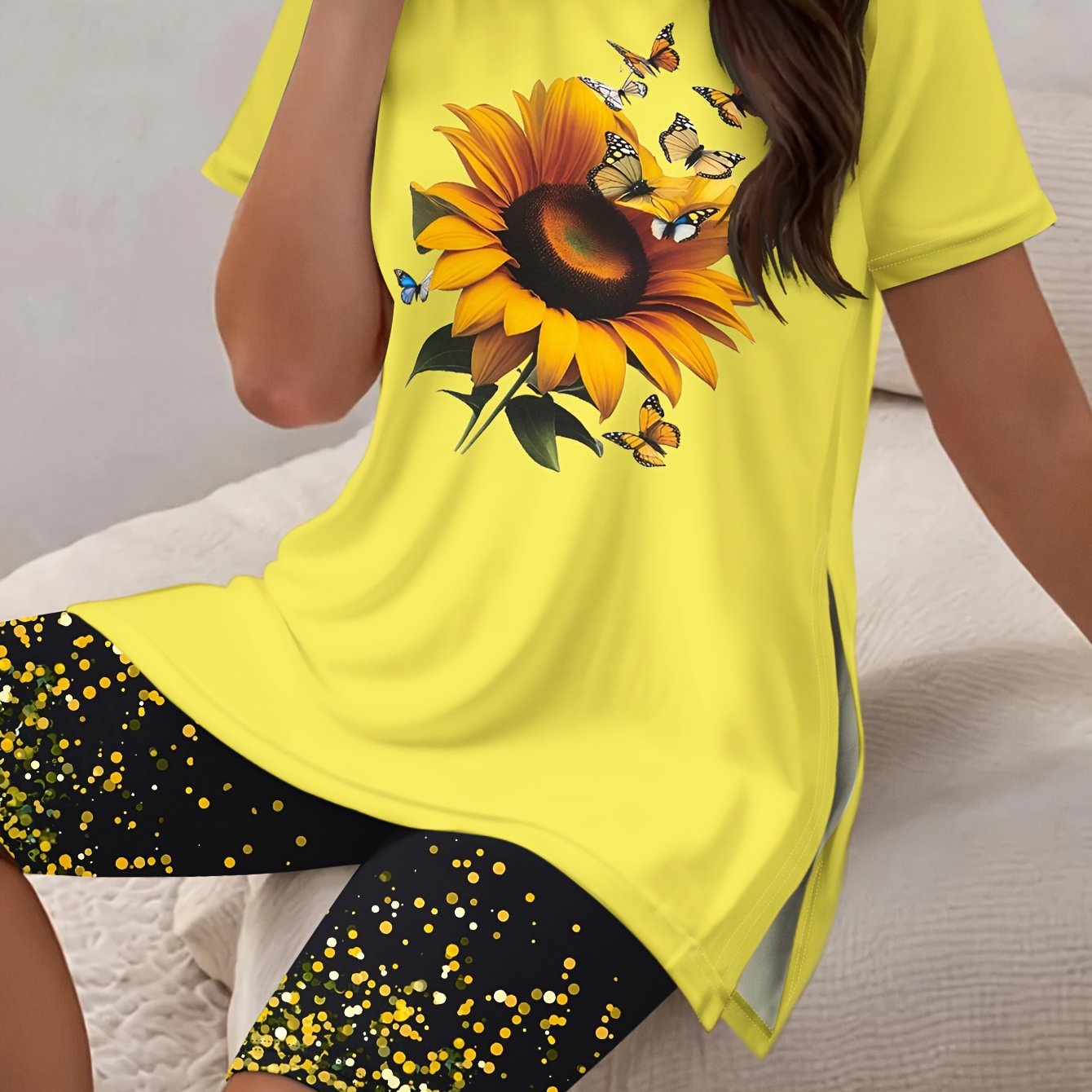 Womens Casual Two-Piece Set