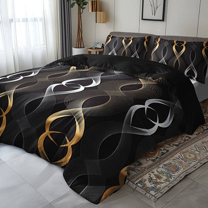 Wave Pattern Duvet Cover