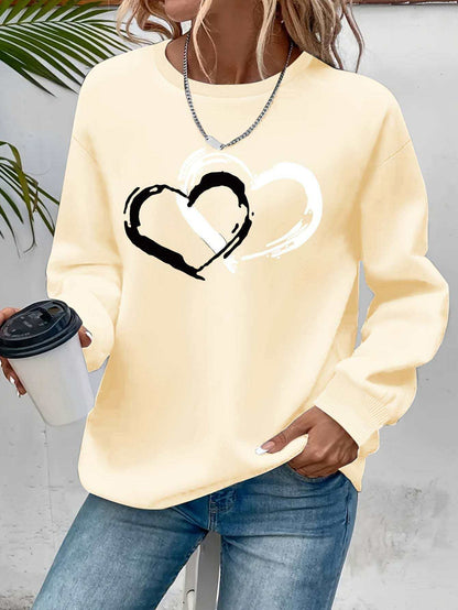 Women Round Neck Sweatshirt