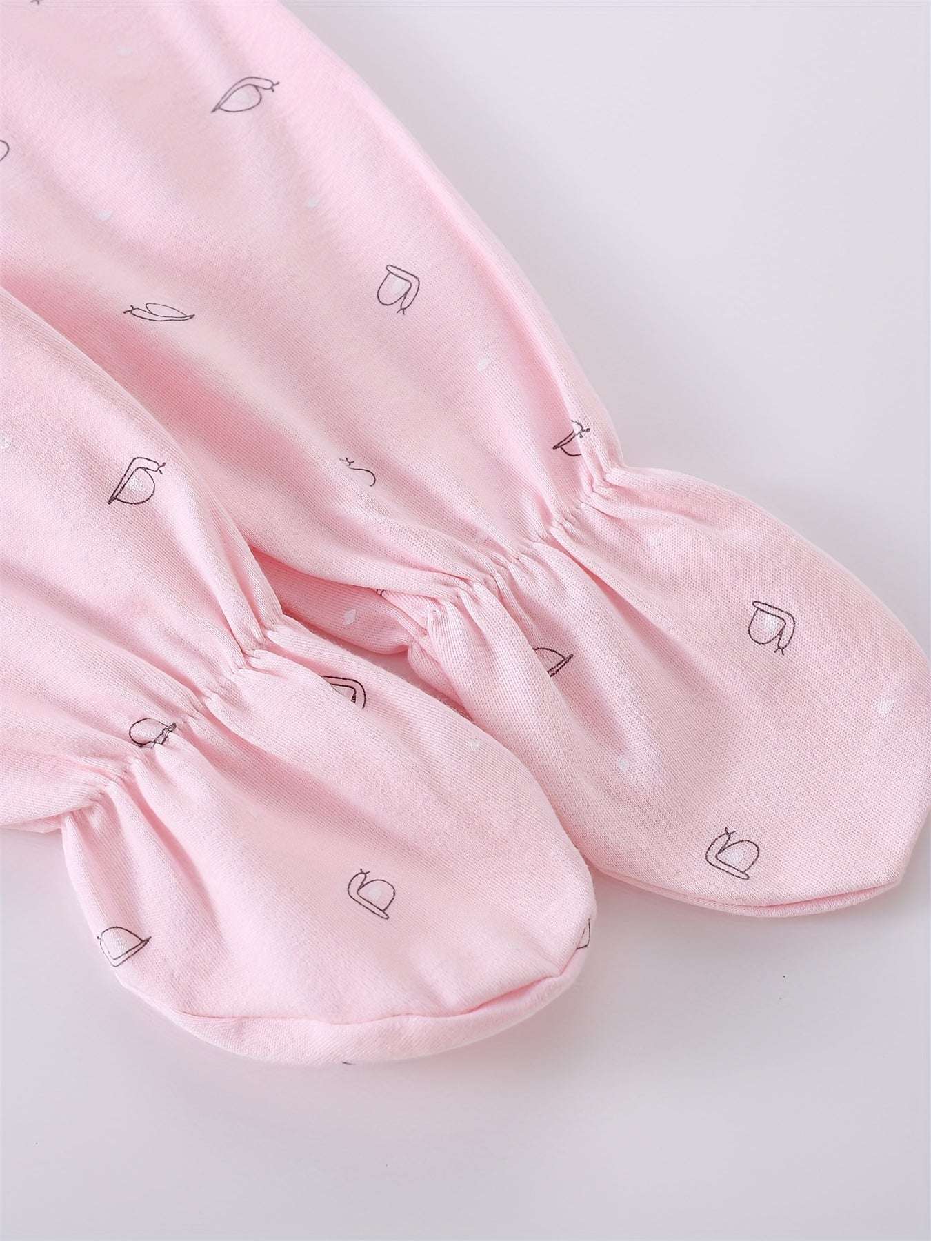 Girls Outfit Set -  7 pcs, Soft Cotton, All-Season,  Bear Themed