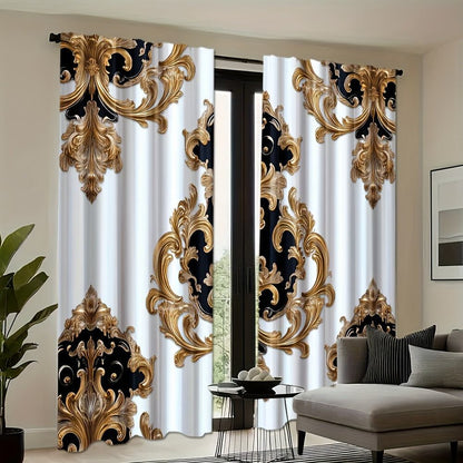 Boho Floral Curtains