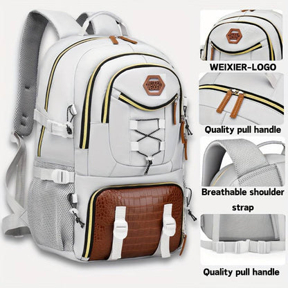 WEIXIER Men Multifunctional Backpack - Versatile Travel & Business