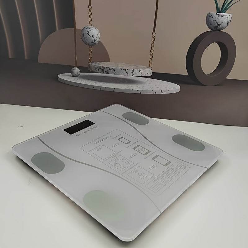 Smart Digital Bathroom Scale - Battery Powered Device