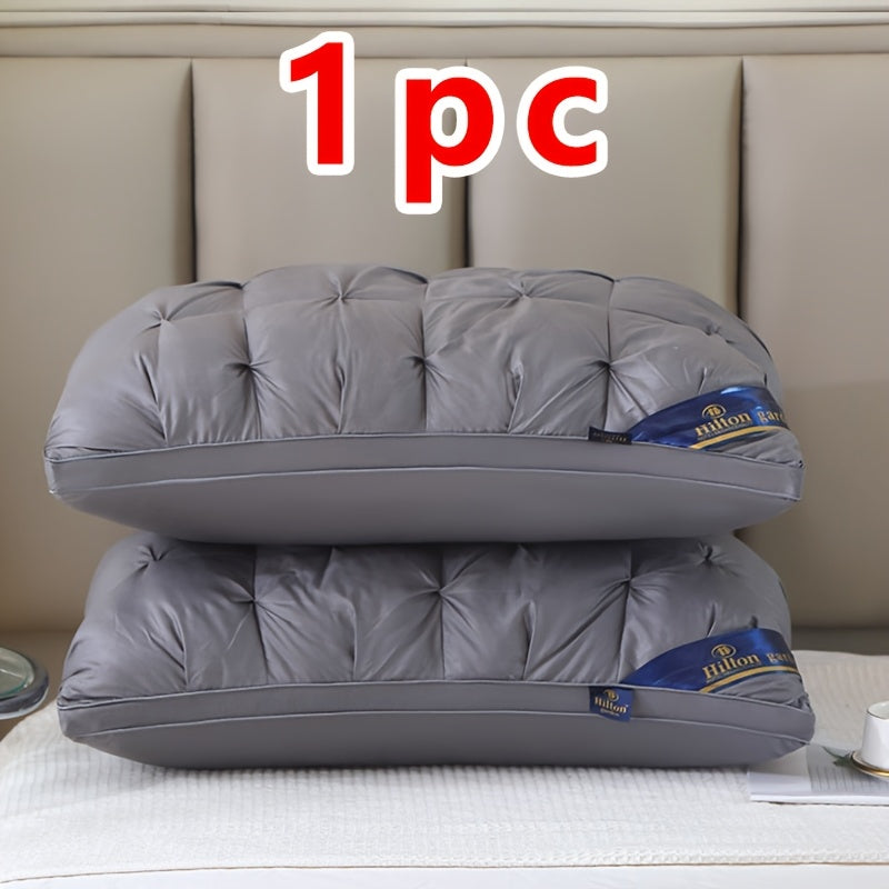 1pc/2pcs Luxury 5-Star Hotel Quality Pillows for Back Support