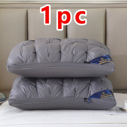 1pc/2pcs Luxury 5-Star Hotel Quality Pillows for Back Support