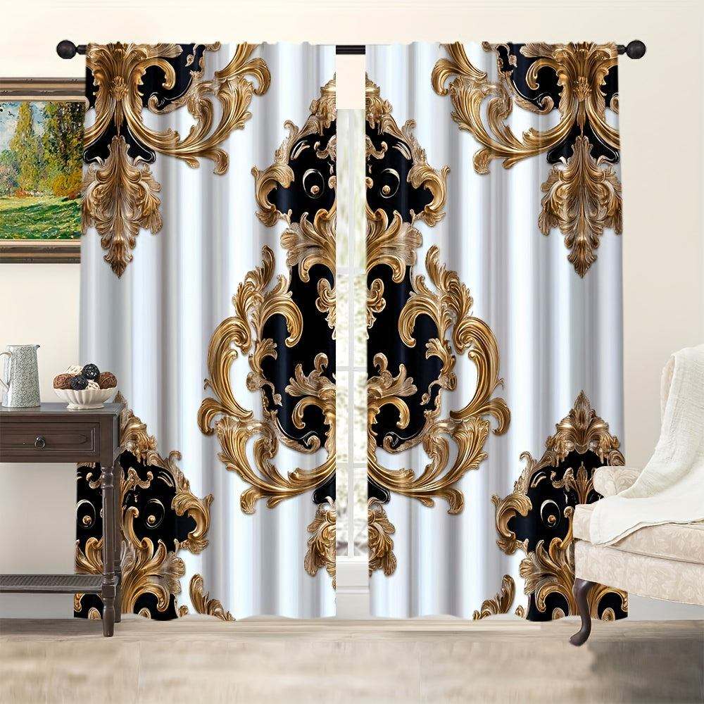 Boho Floral Curtains