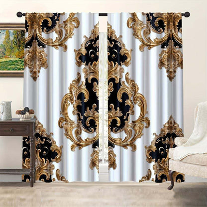 Boho Floral Curtains