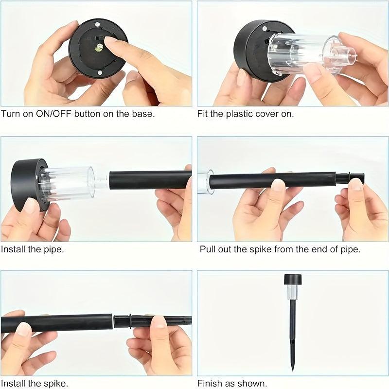 10-Pack Solar Lights