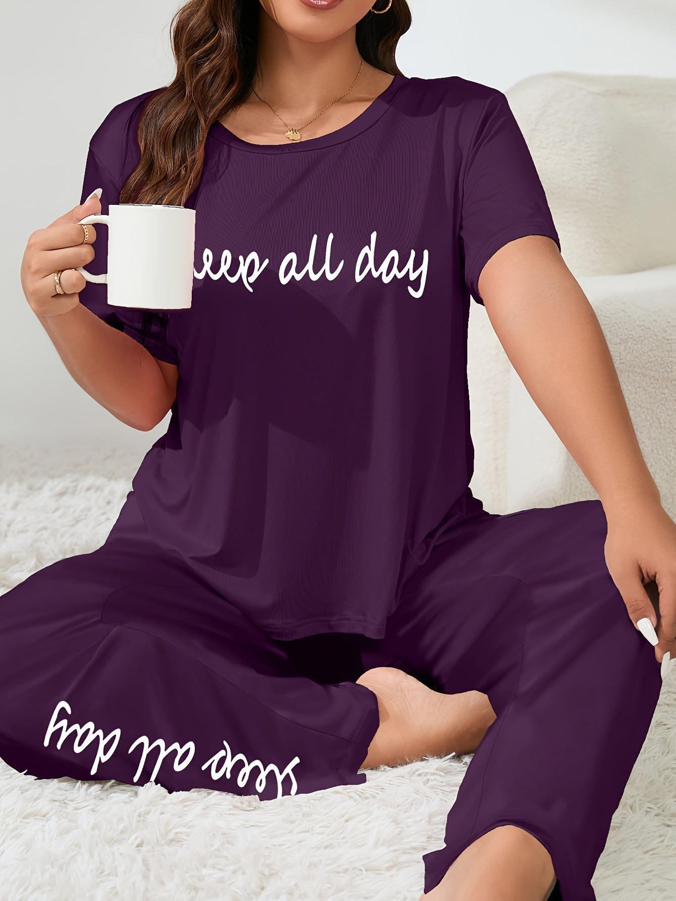 Plus Size Lounge Set