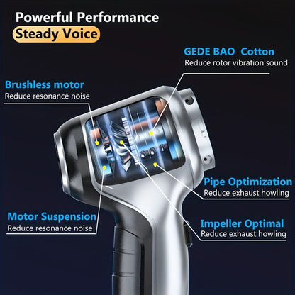 Vacuum Cleaner - 1 pc, Wireless Handheld for Home & Car Cleaning