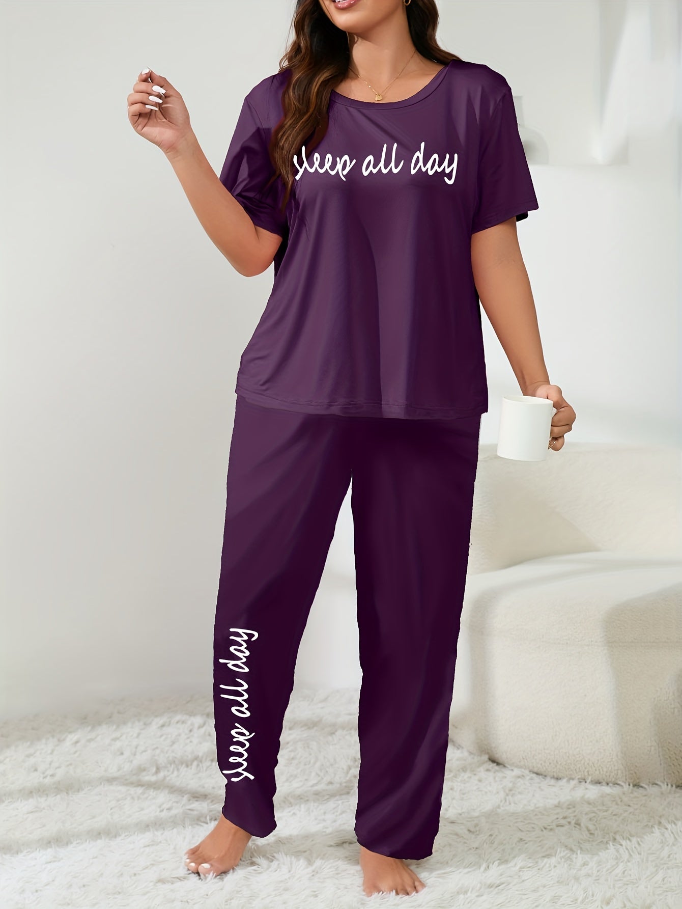 Plus Size Lounge Set