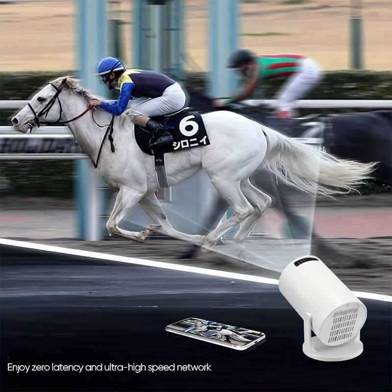 Mini Projector - Rotatable, USB, Built-in Speaker, Office Use