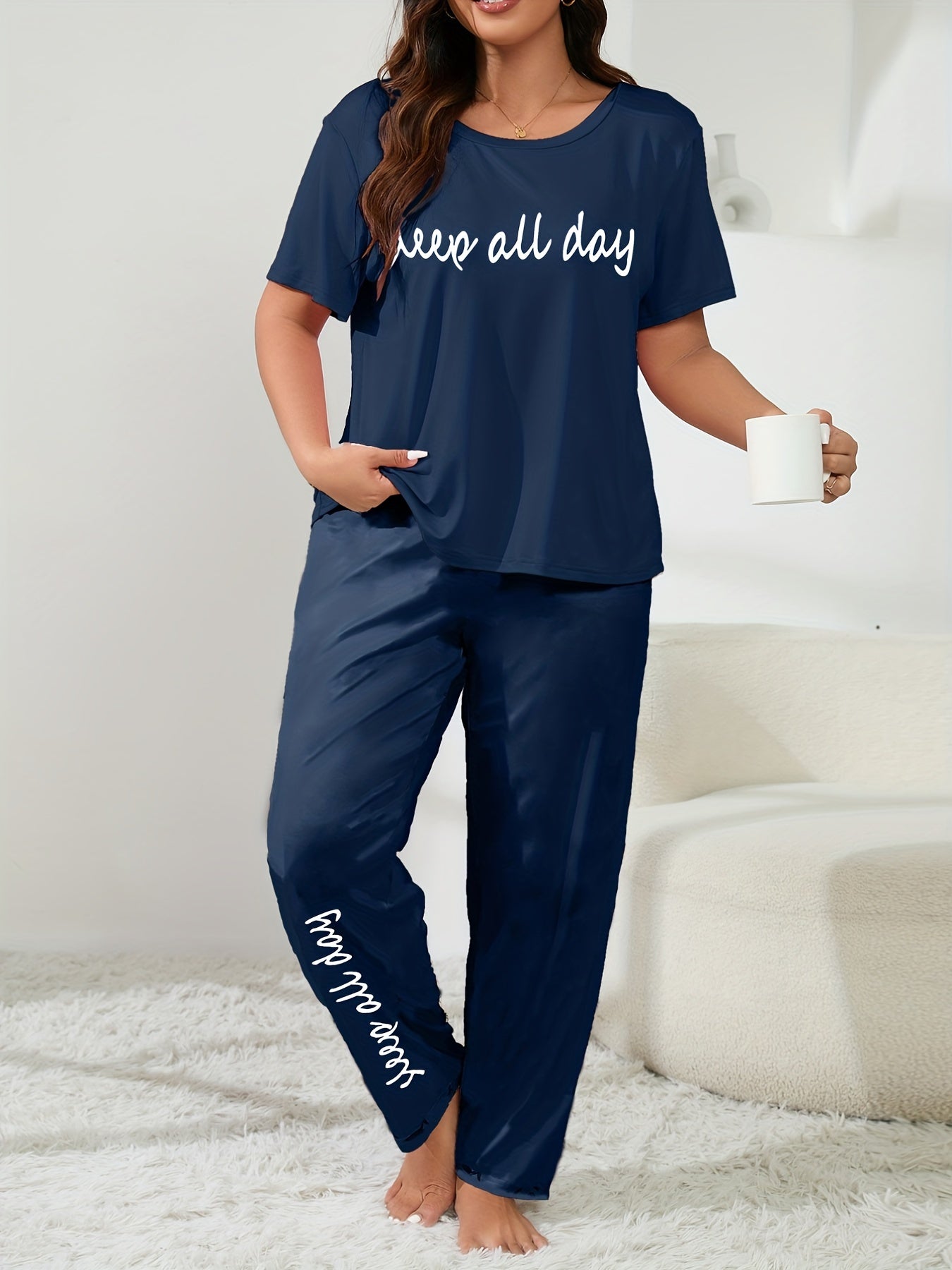 Plus Size Lounge Set