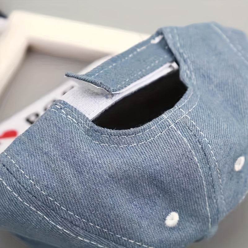 Hat for Baby Girls and Boys - Soft Denim Cap, Spring and Summer