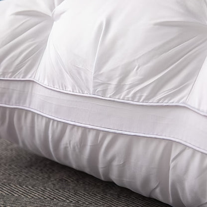 1pc/2pcs Luxury 5-Star Hotel Quality Pillows for Back Support