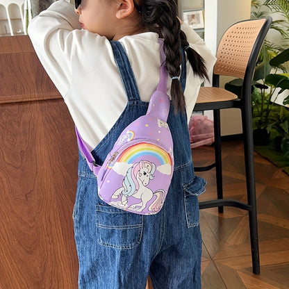 Unicorn and Dinosaur Kids Crossbody Bag - Cute and Adjustable