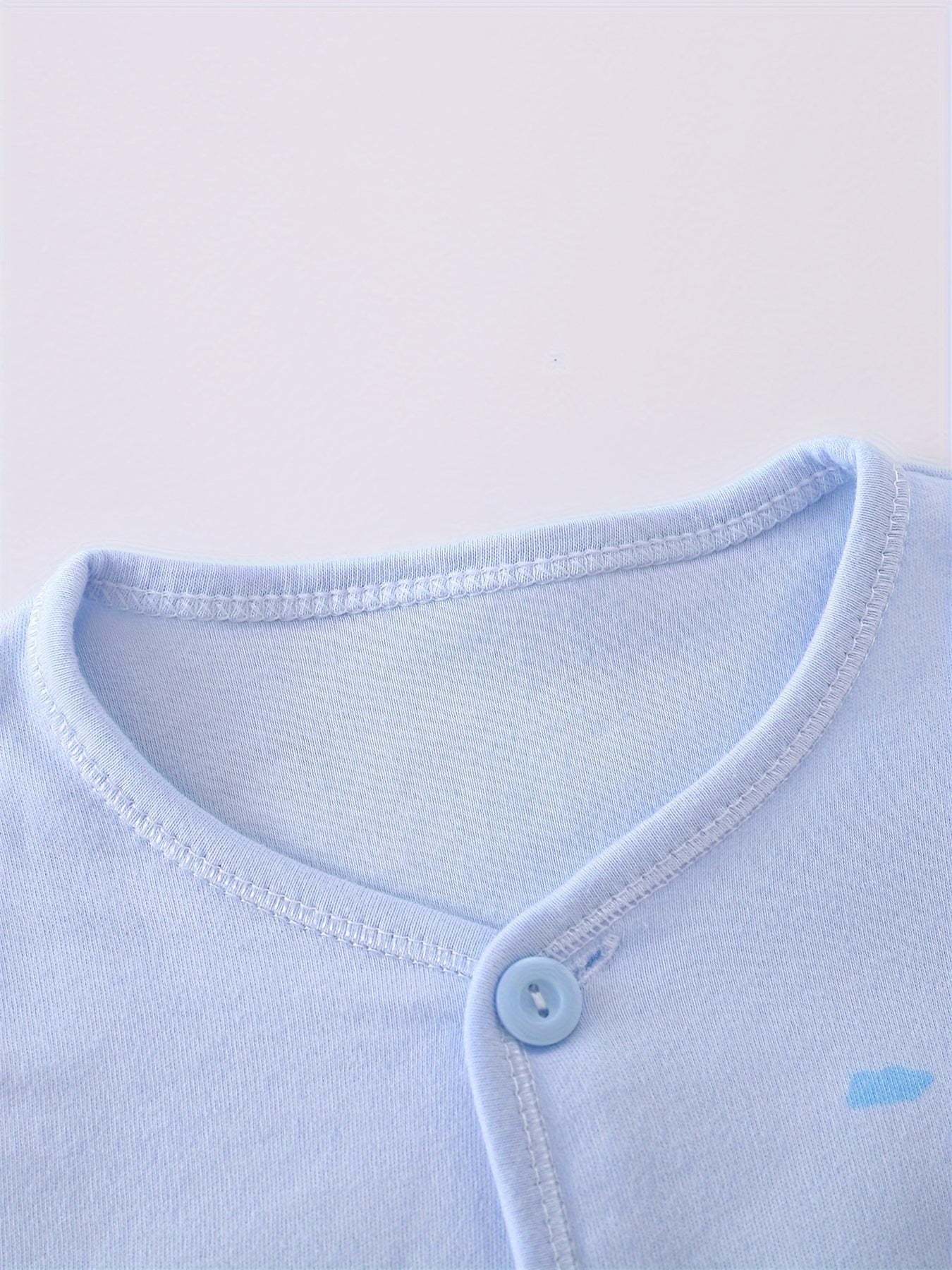 Girls Outfit Set -  7 pcs, Soft Cotton, All-Season,  Bear Themed