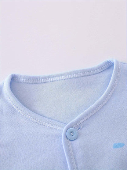 Girls Outfit Set -  7 pcs, Soft Cotton, All-Season,  Bear Themed