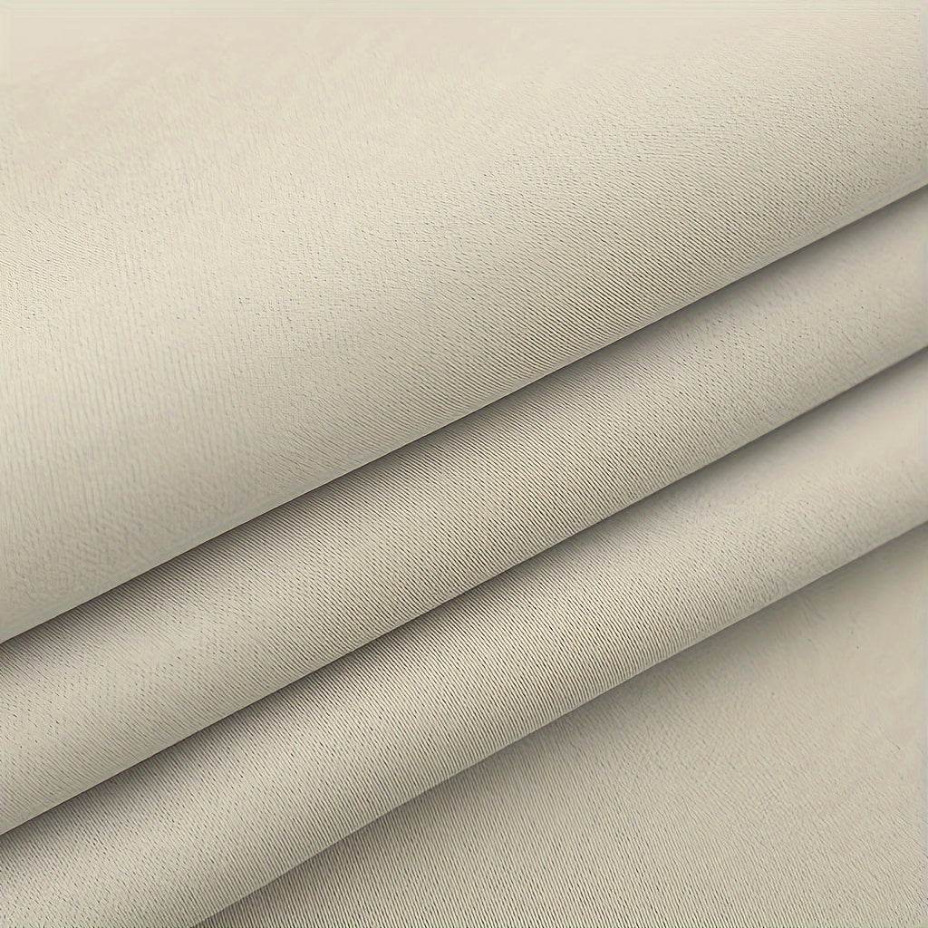 2pcs Modern plaid curtains in red and grey