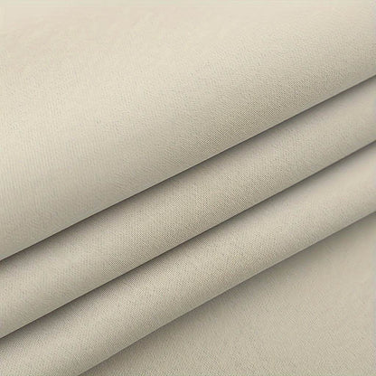 2pcs Modern plaid curtains in red and grey