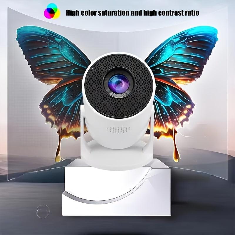 Mini Projector - Rotatable, USB, Built-in Speaker, Office Use