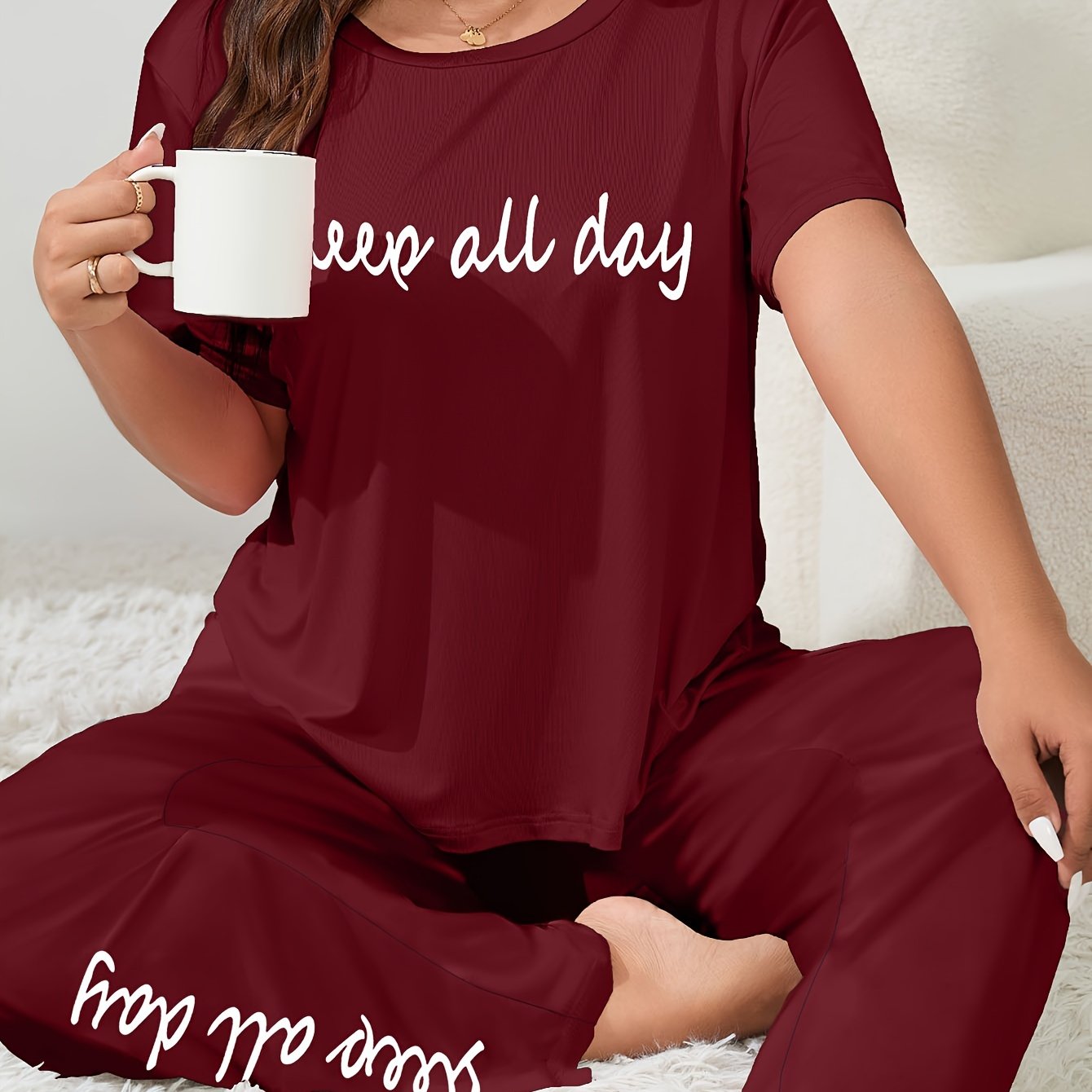 Plus Size Lounge Set