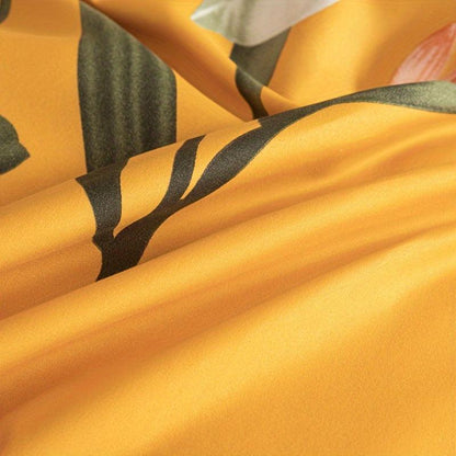 3pcs Floral Duvet Cover Set