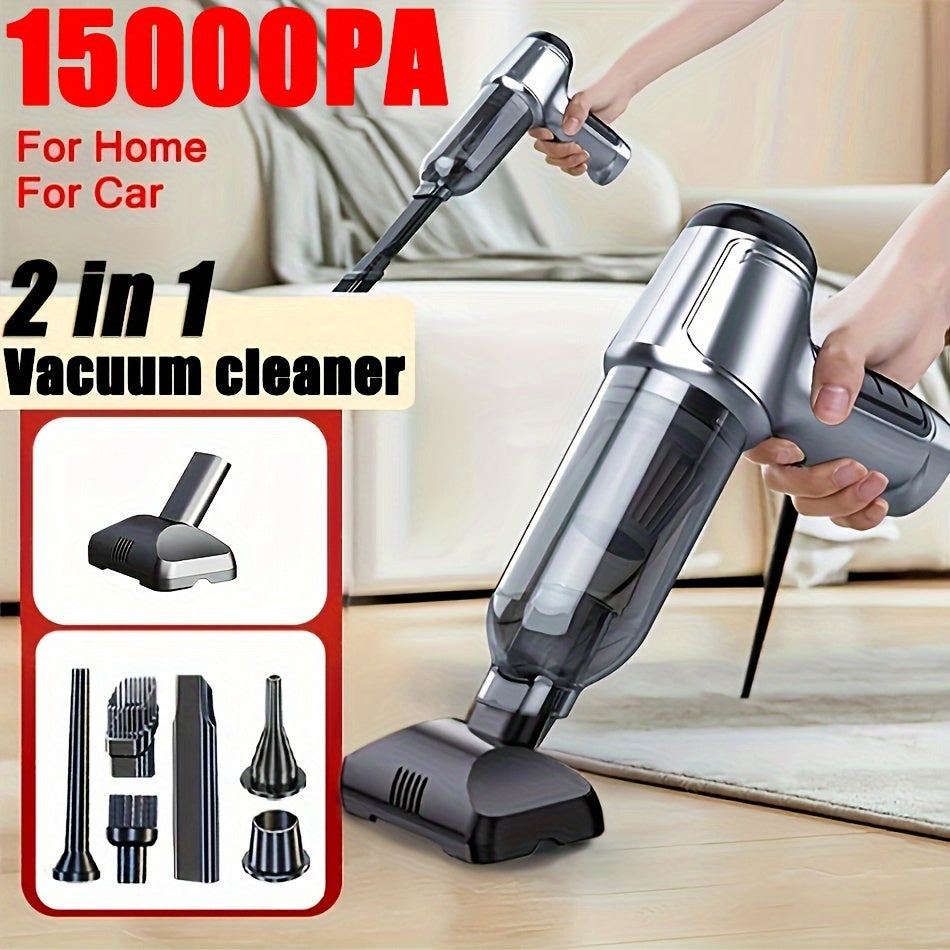 Vacuum Cleaner - 1 pc, Wireless Handheld for Home & Car Cleaning