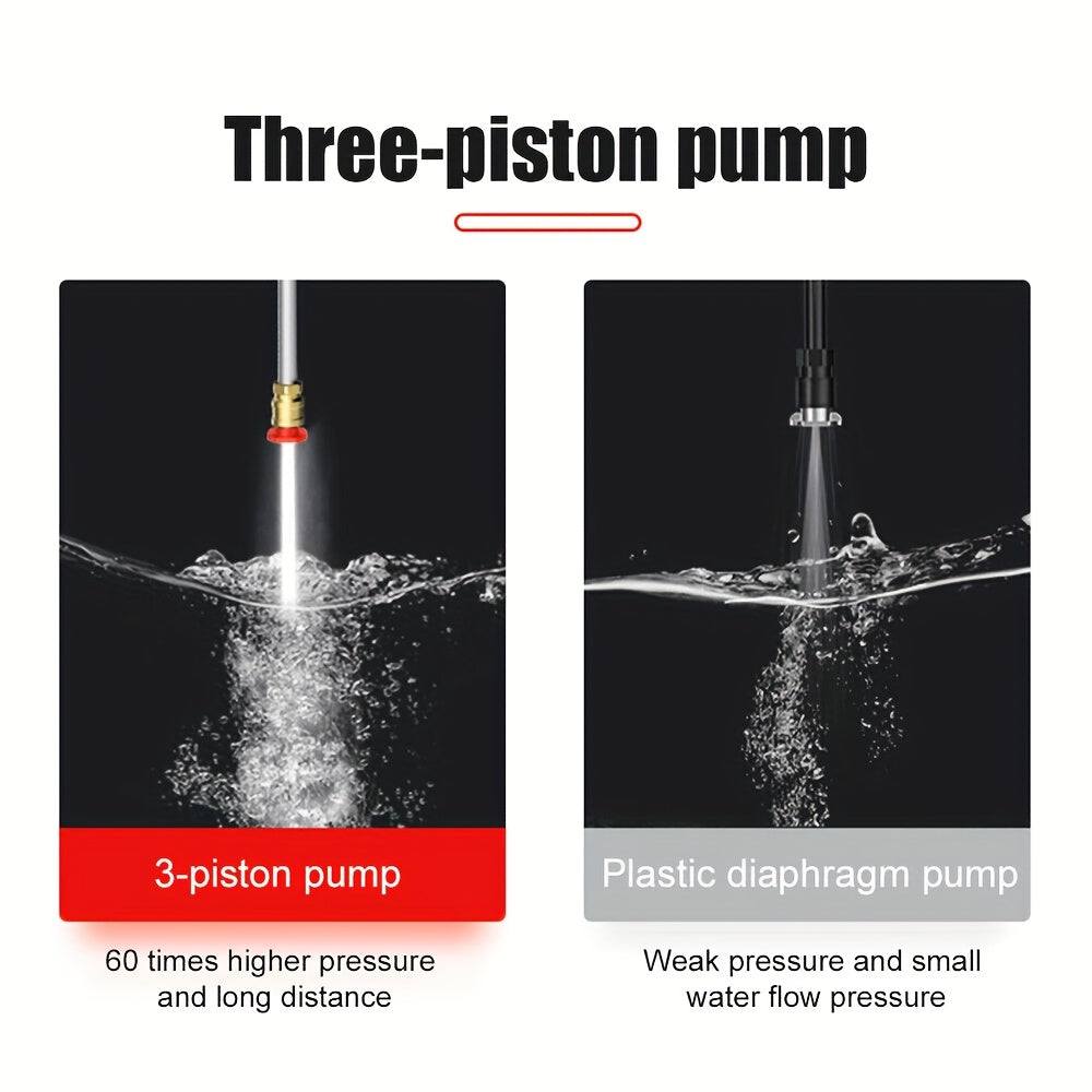 Cordless High Pressure Water Gun - Portable 30BAR Cleaner Tool