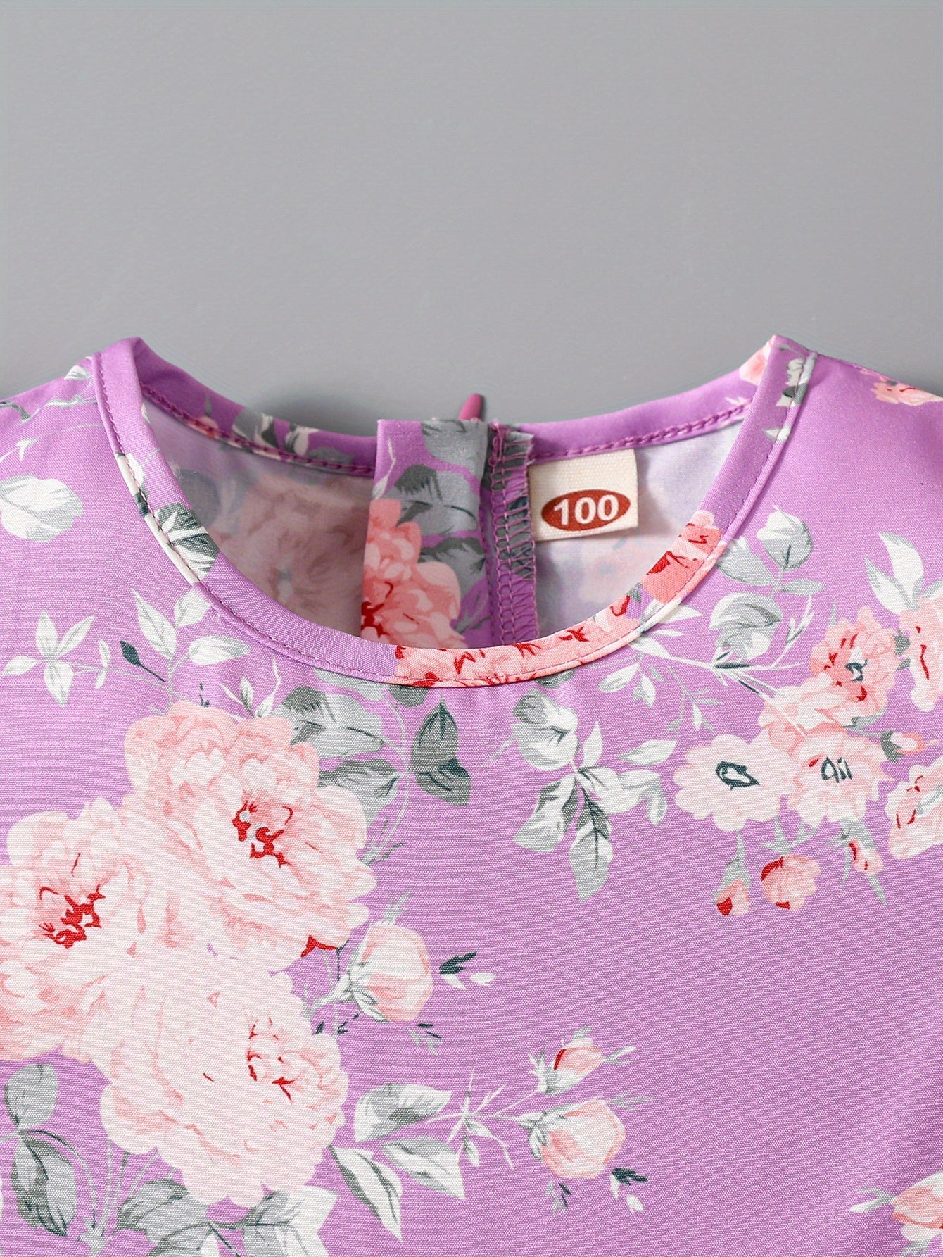 Girls Flutter Sleeve Jumpsuit