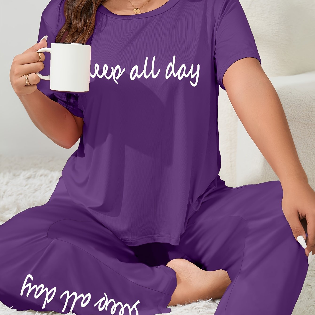 Plus Size Lounge Set