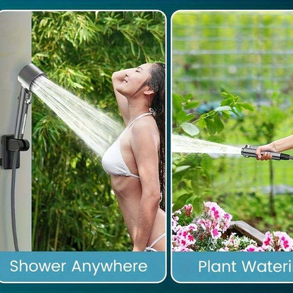 Electric Shower Pump - Portable, USB Rechargeable for Outdoor Use