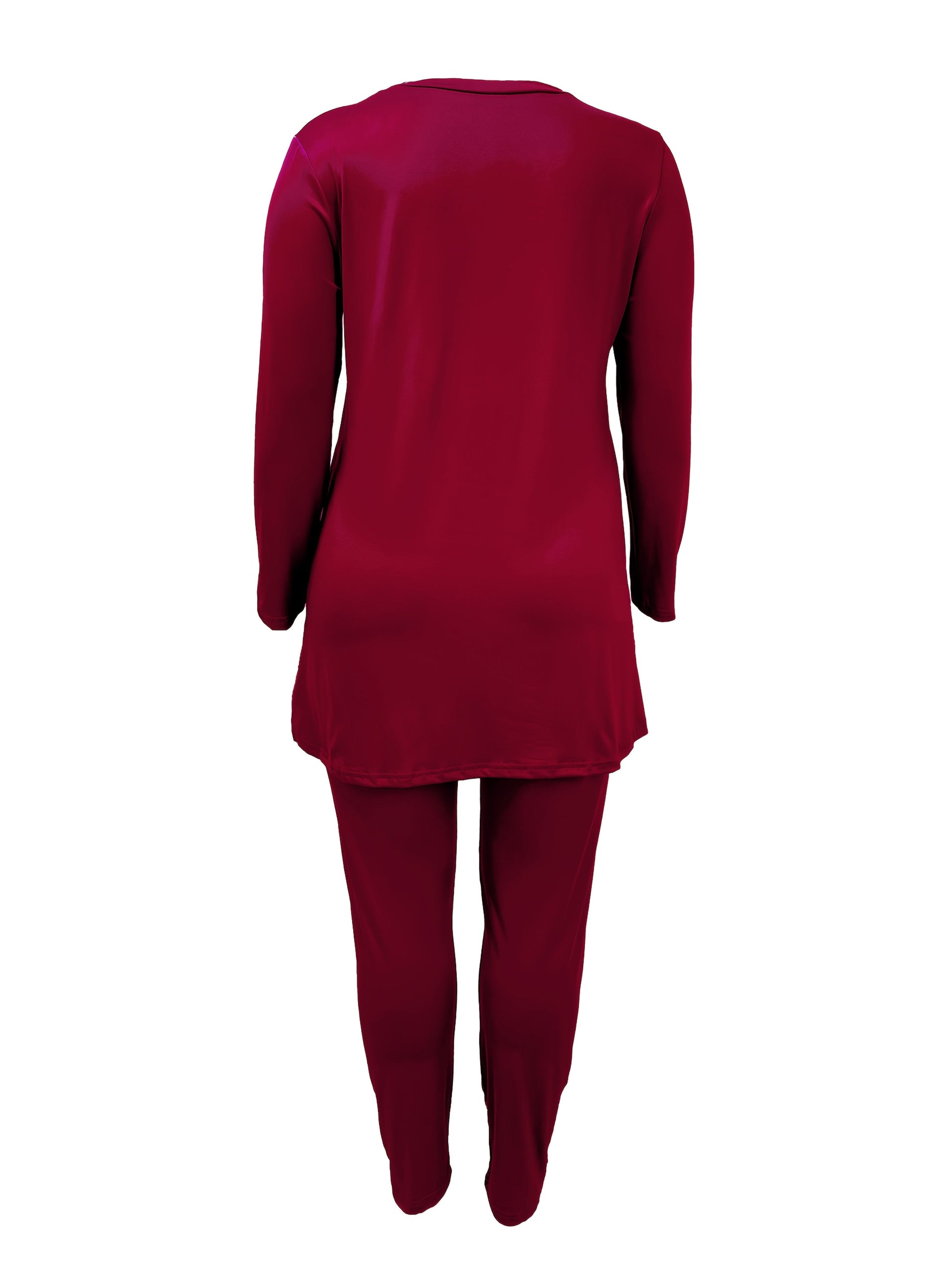 Plus Size Letter Print 