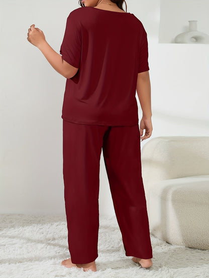 Plus Size Lounge Set