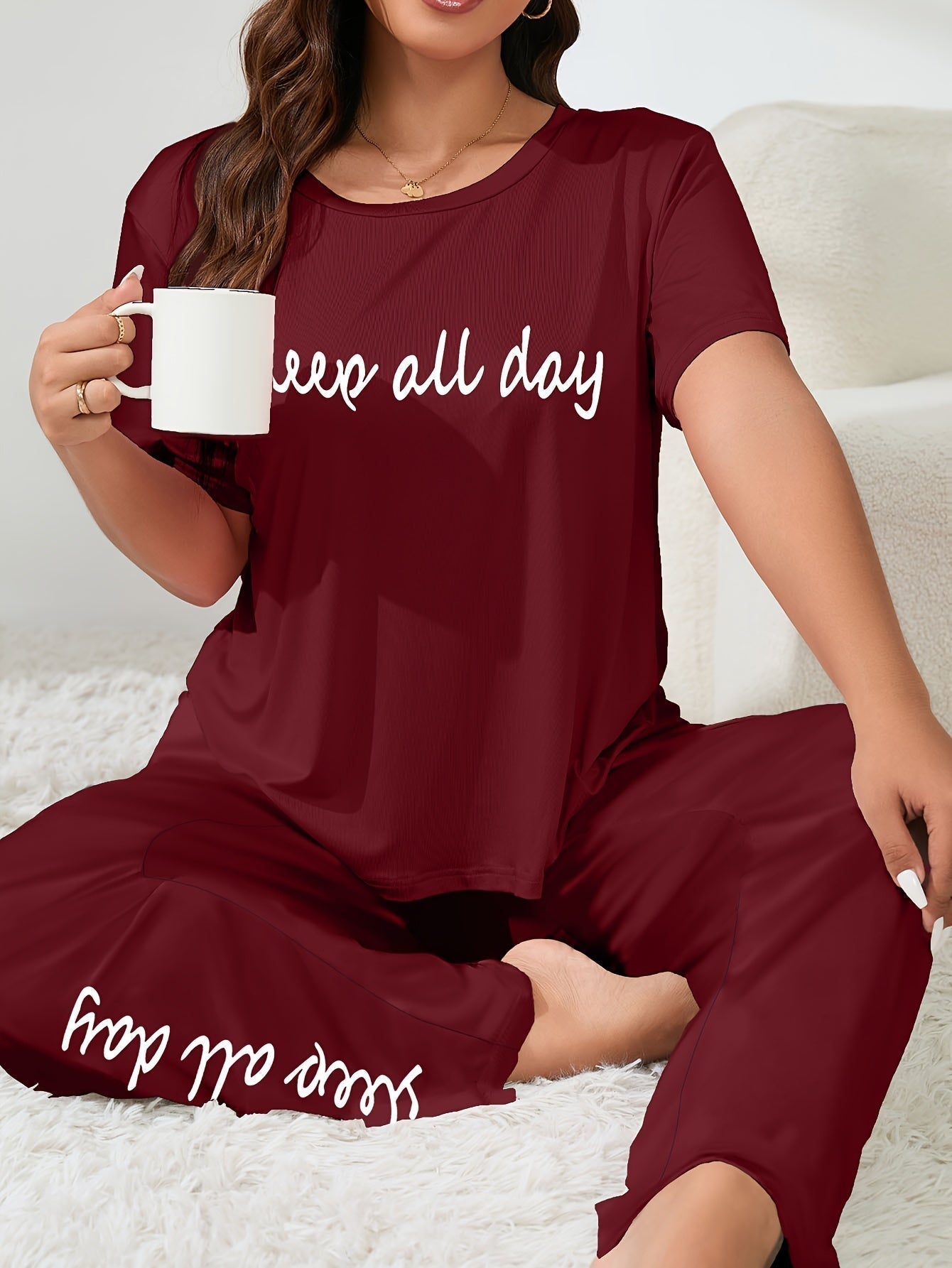 Plus Size Lounge Set