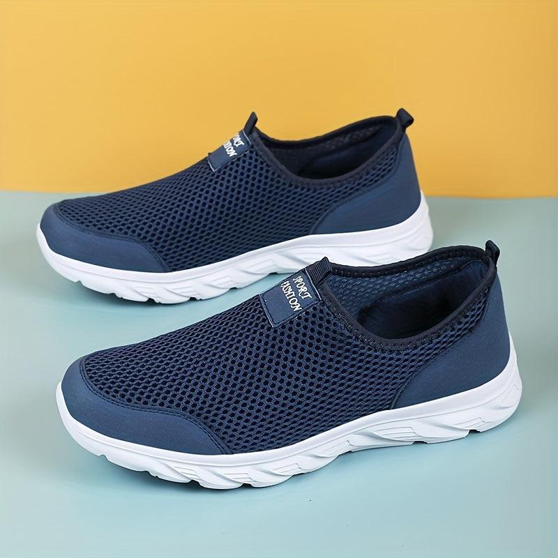 Men Sock Shoes Mesh Breathable Casual Slip On Comfy Outdoor