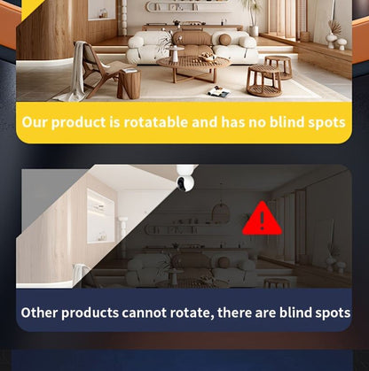 Wireless Home Security Camera -YIIYRY 1080P, Panoramic, 360-Degree