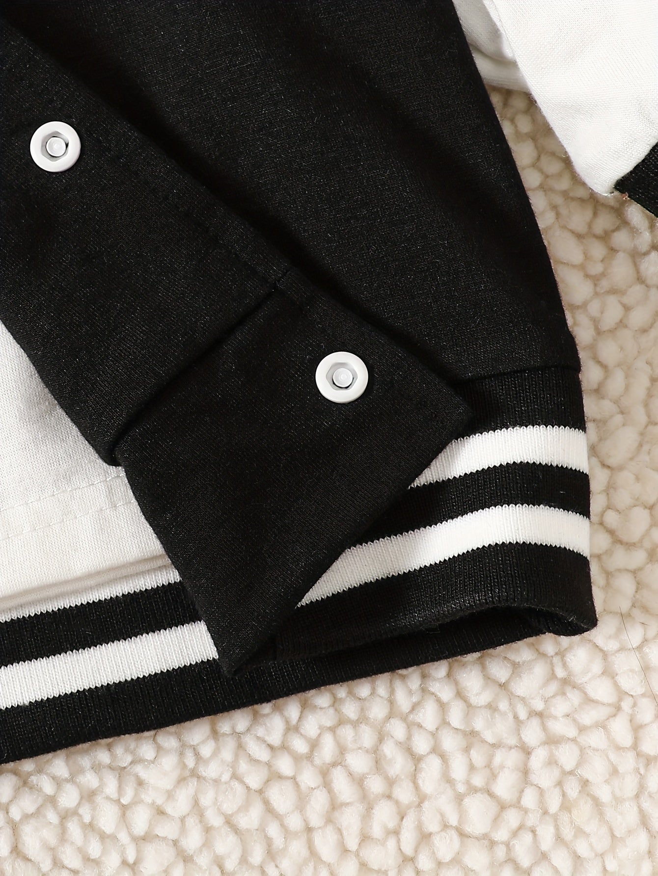 Boys 2 pcs Knit Baseball Suit - Stylish Fall/Winter Wear